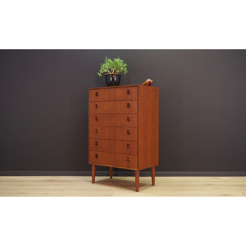 Vintage scandinavian classic vintage chest of drawers 1970s