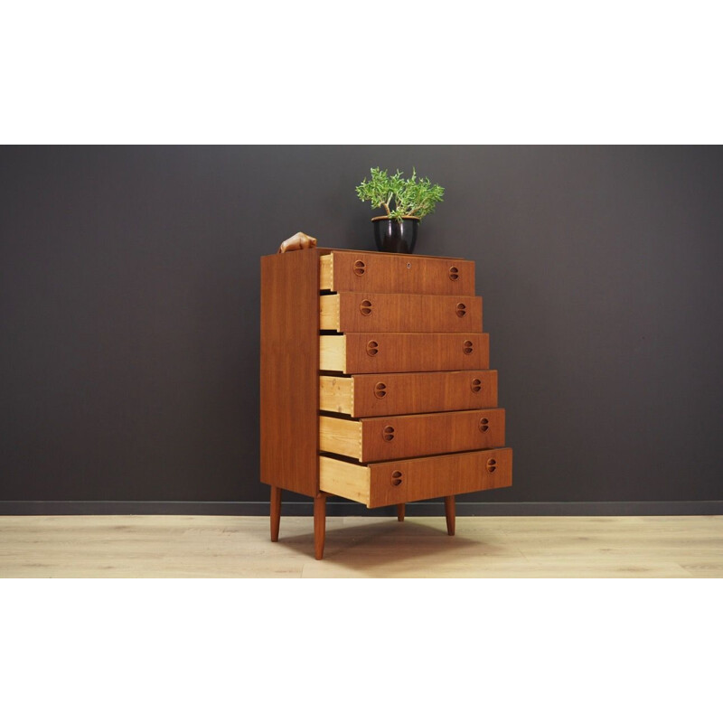 Vintage scandinavian classic vintage chest of drawers 1970s