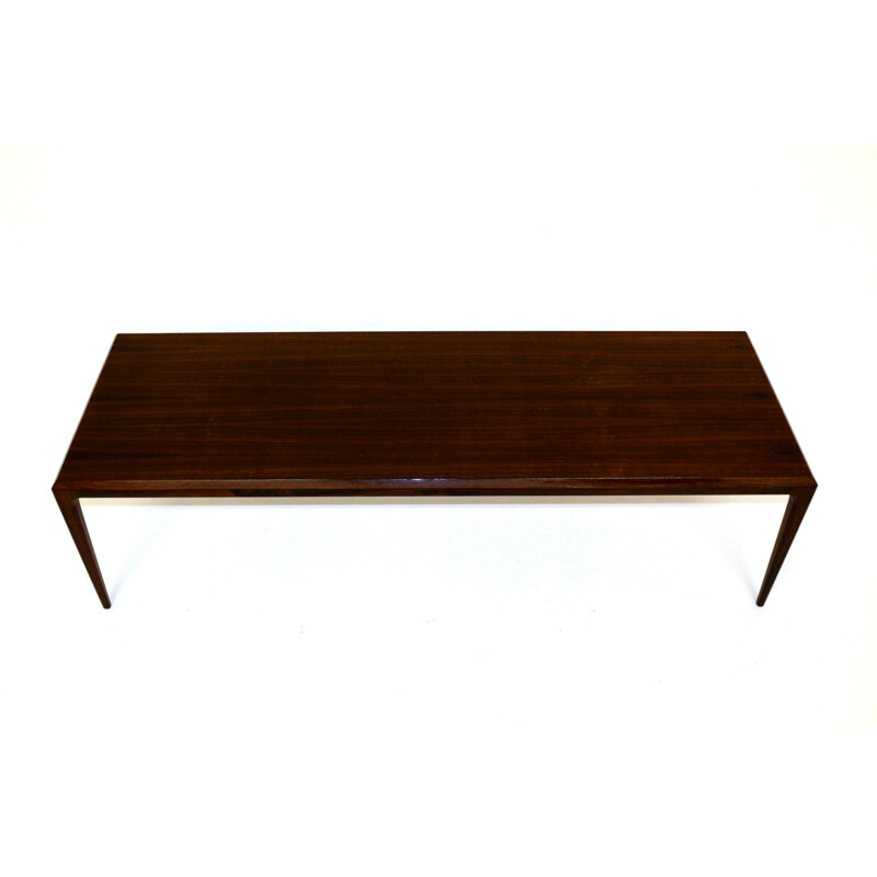 Vintage rosewood coffee table by Johannes Andersen for silkeborg, Denmark 1960