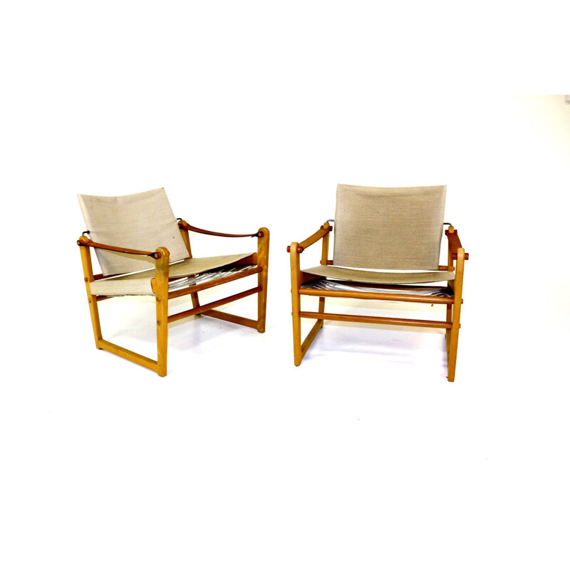 Pair of vintage armchairs Sweden 1960s