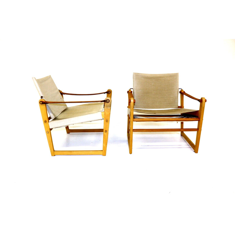 Pair of vintage armchairs Sweden 1960s