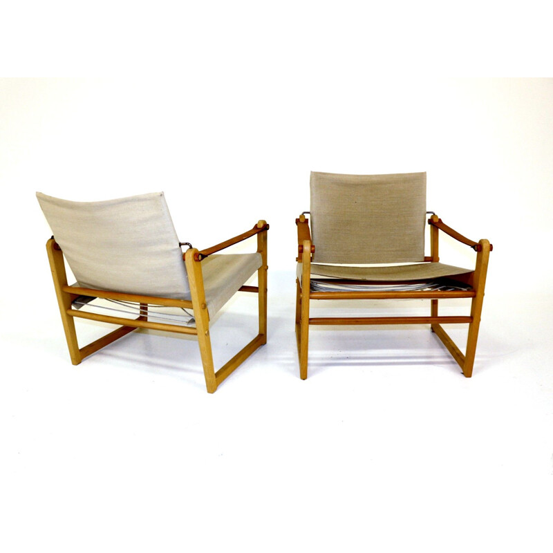 Pair of vintage armchairs Sweden 1960s