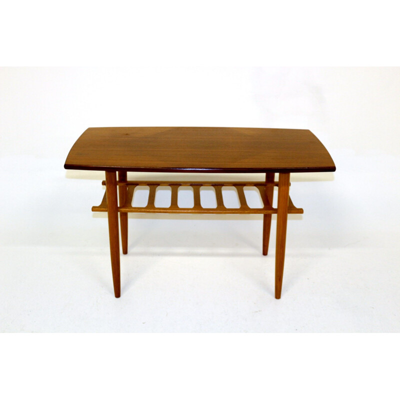 Vintage teak coffee table Sweden 1960s