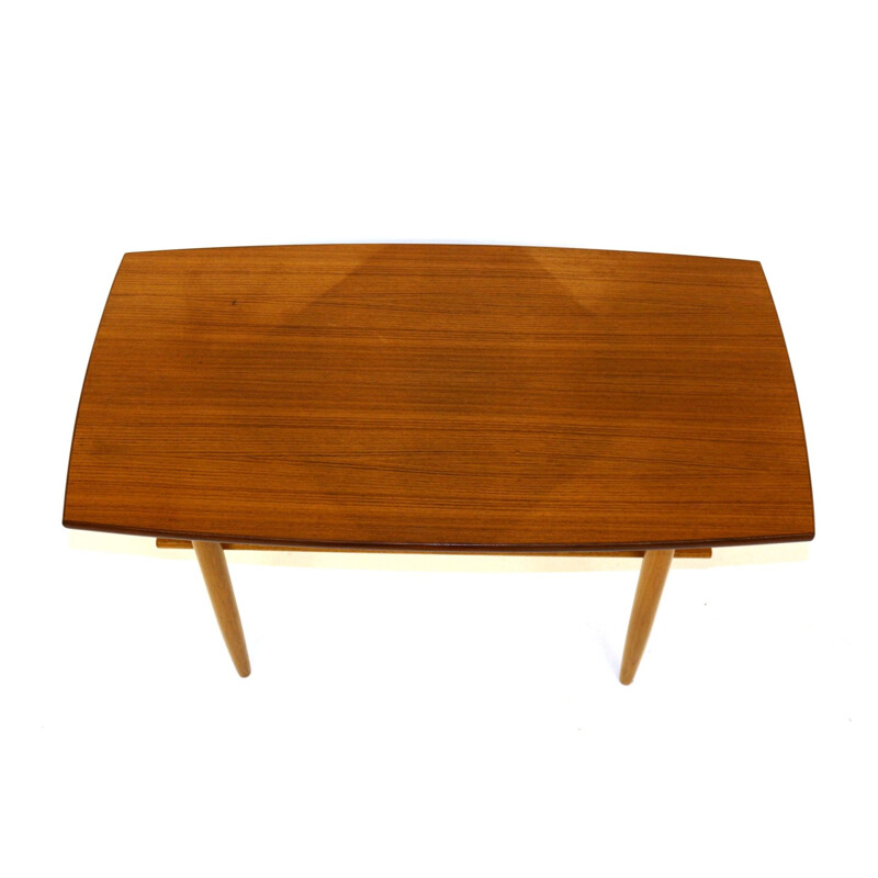 Vintage teak coffee table Sweden 1960s