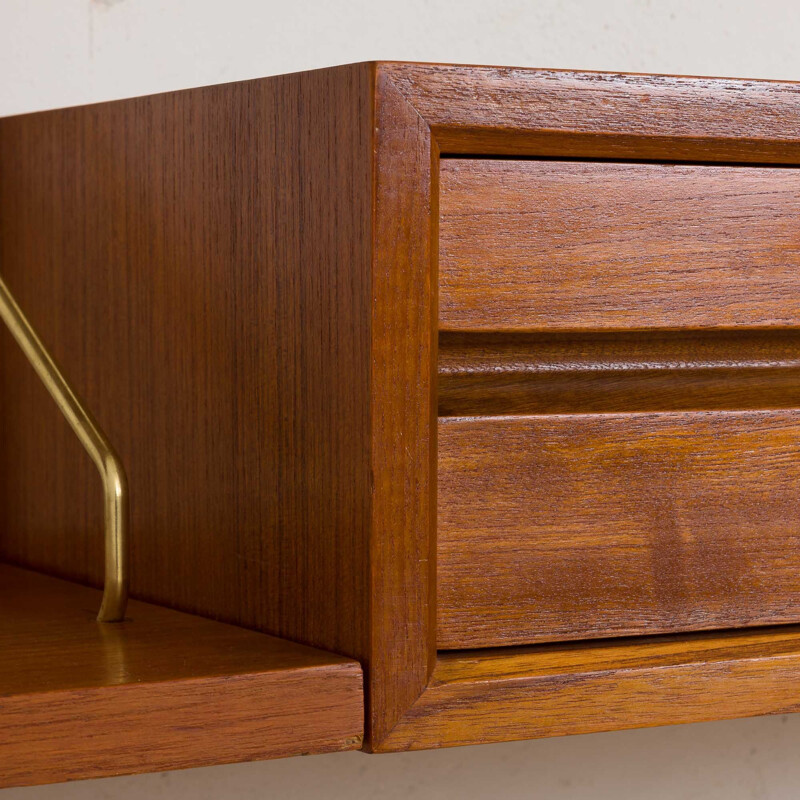 Vintage console cabinet with teak drawer 1960s