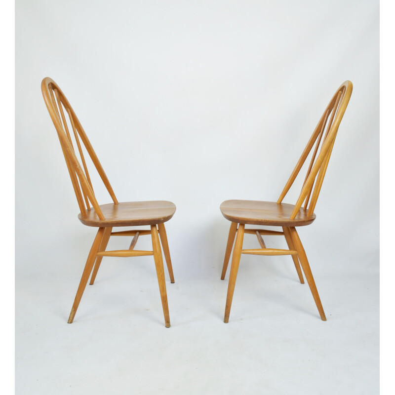 Paar Vintage-Stühle Modell Quaker von Lucian Ercolani für Ercol, 1960