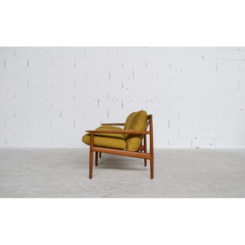 Vintage teak sofa by Svend Age Eriksen 1960s