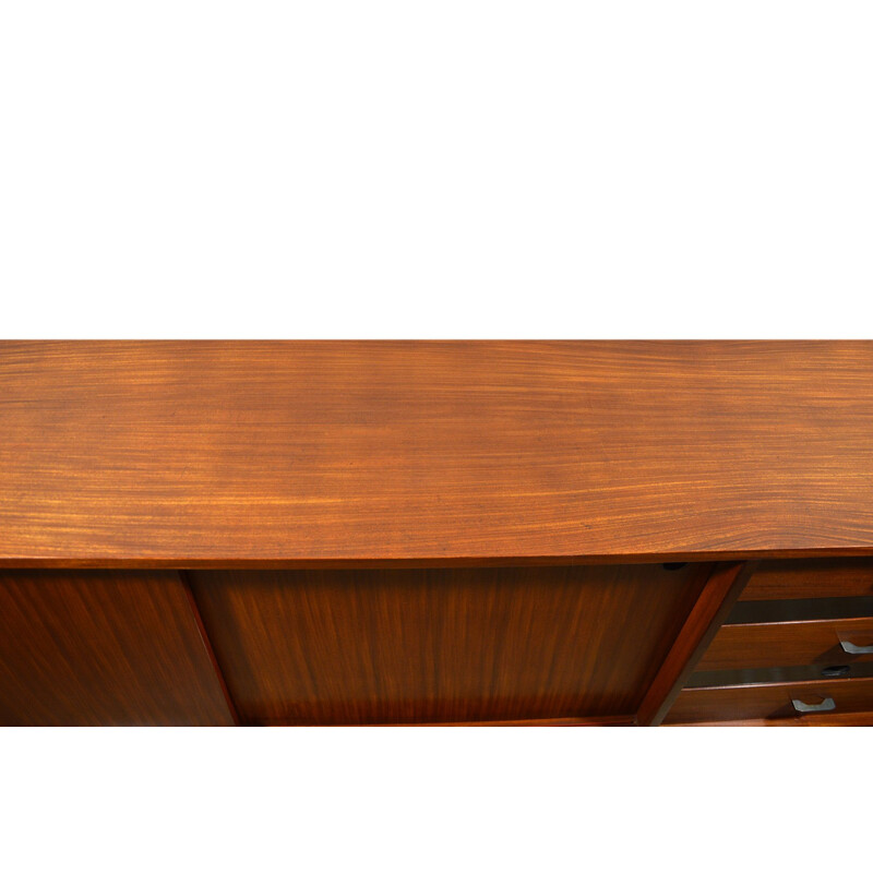 Vintage mahogany sideboard from the Selex series by Barovero Italy