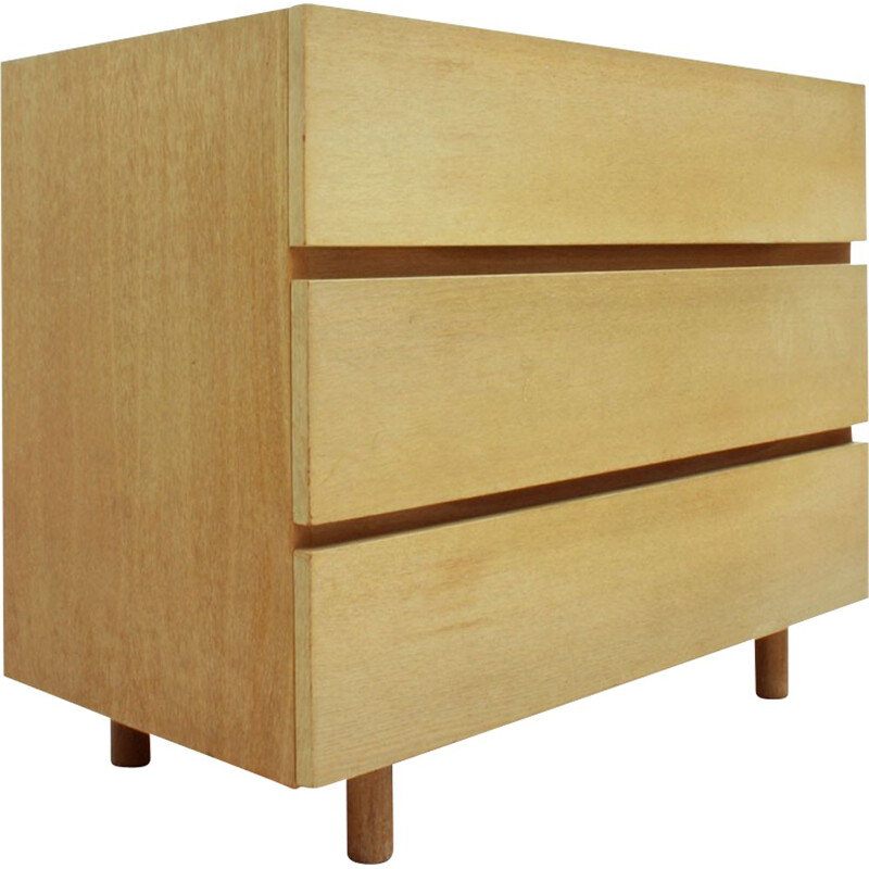 WK Möbel "427/6" chest of drawers in oak wood, Helmut MAGG - 1960s