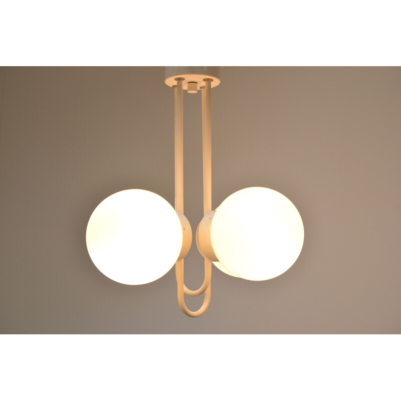 Vintage suspension lamp by Instala Jilove 1970s