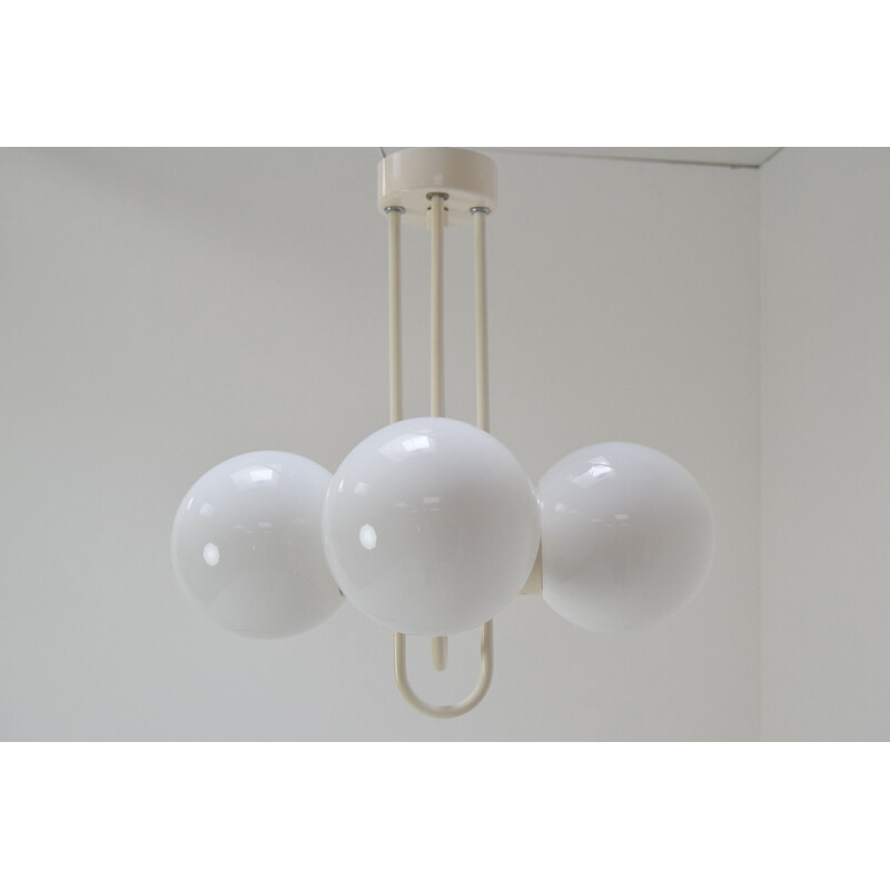 Vintage suspension lamp by Instala Jilove 1970s