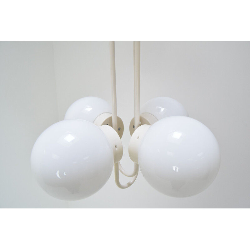 Vintage suspension lamp by Instala Jilove 1970s