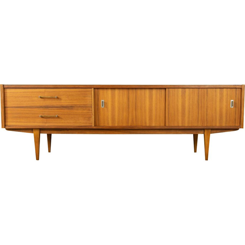 Vintage sideboard with drawers in solid wood Germany 1960s
