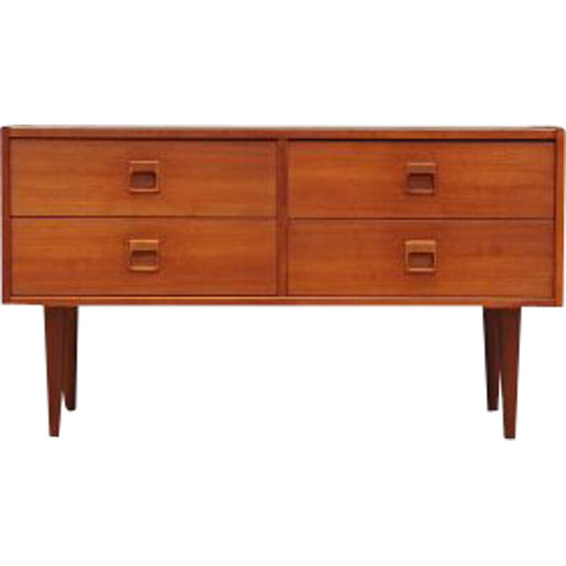 Vintage teak chest of drawers Denmark 1970s