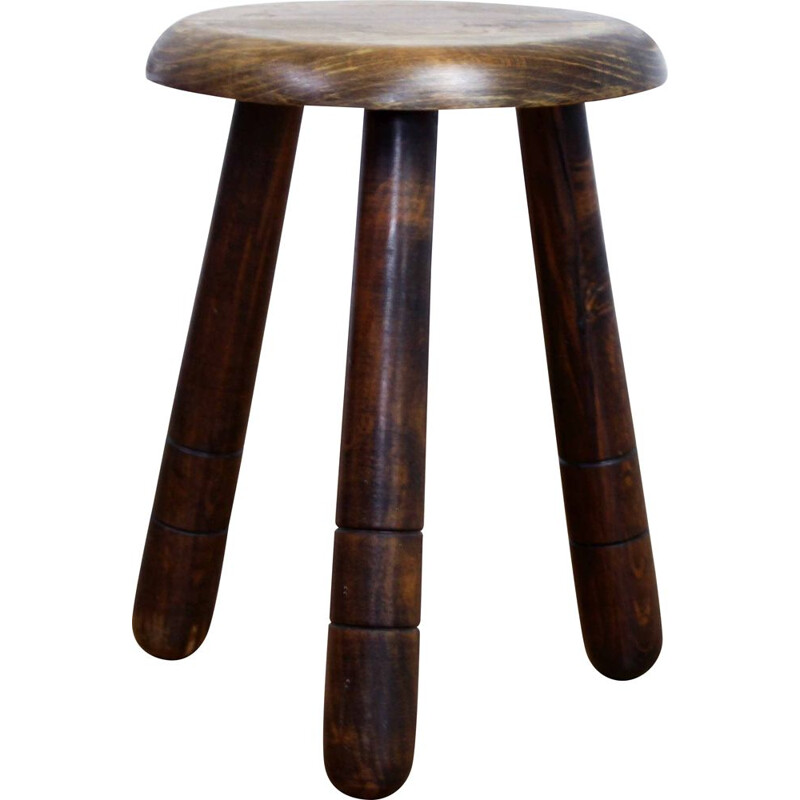 Vintage beech stool