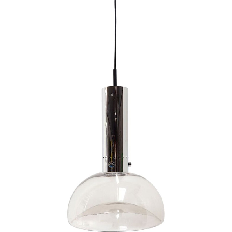 Vintage suspension lamp by Herbert Proft 1970s