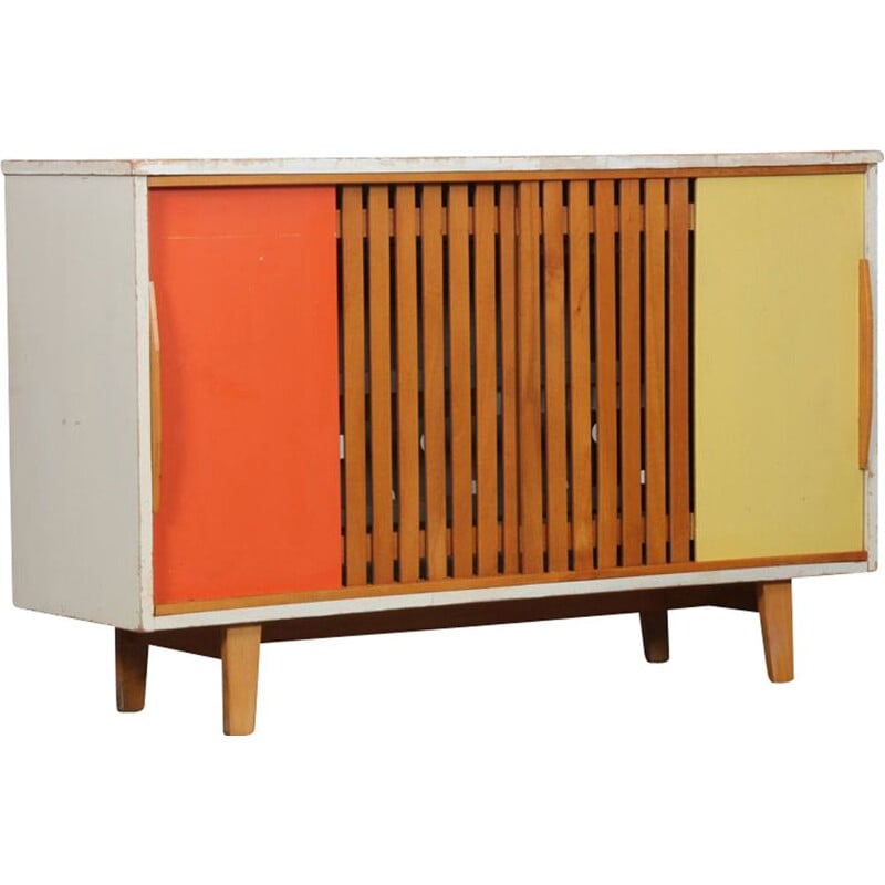 Vintage shoe cabinet Thèque 1965s