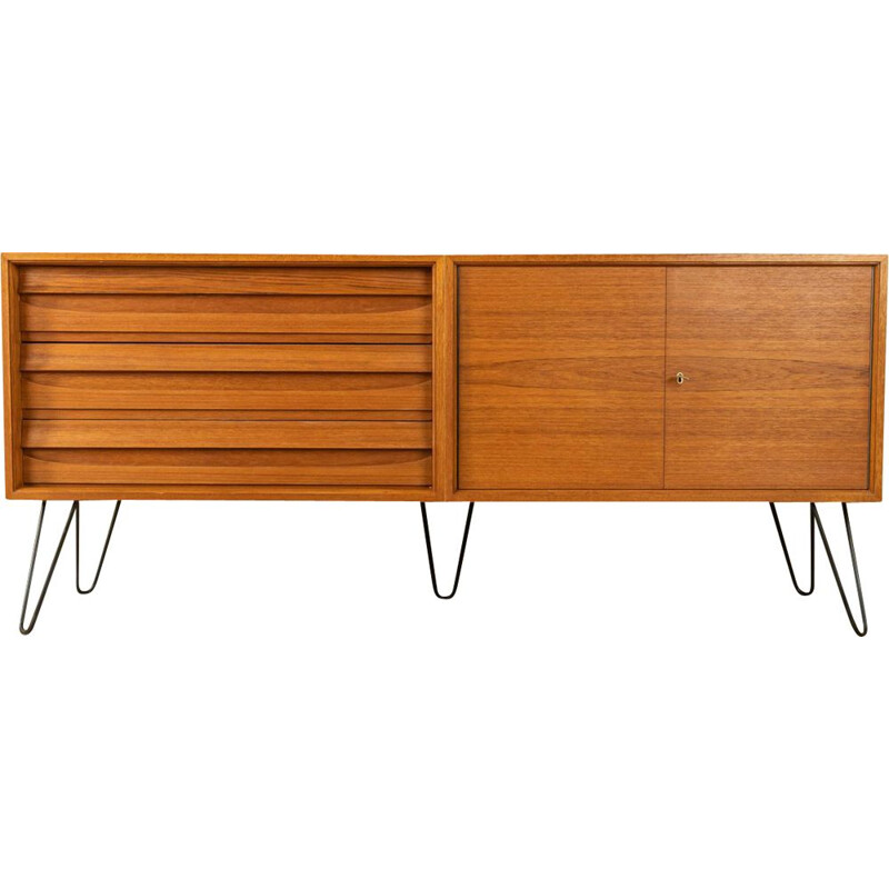 Vintage sideboard with 3 drawers Germany 1950s