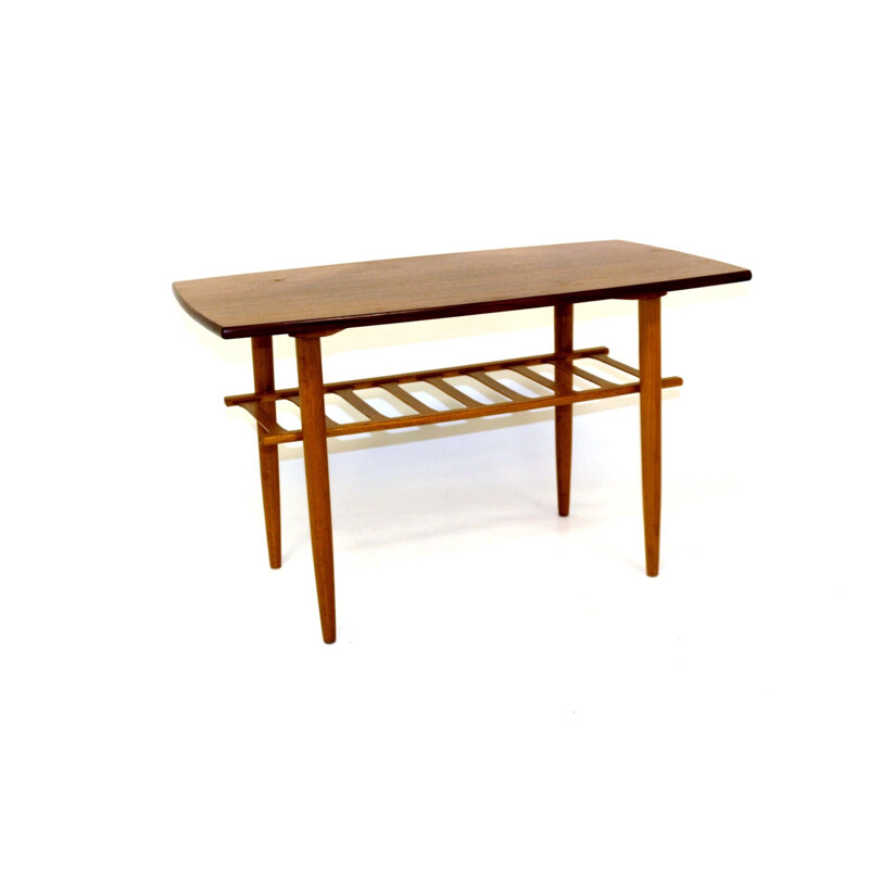 Vintage teak coffee table Sweden 1960s