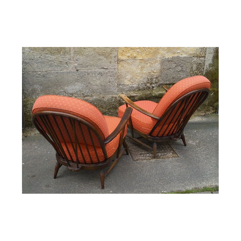 Paire de fauteuil vintage de Lucian Ercolani 1960