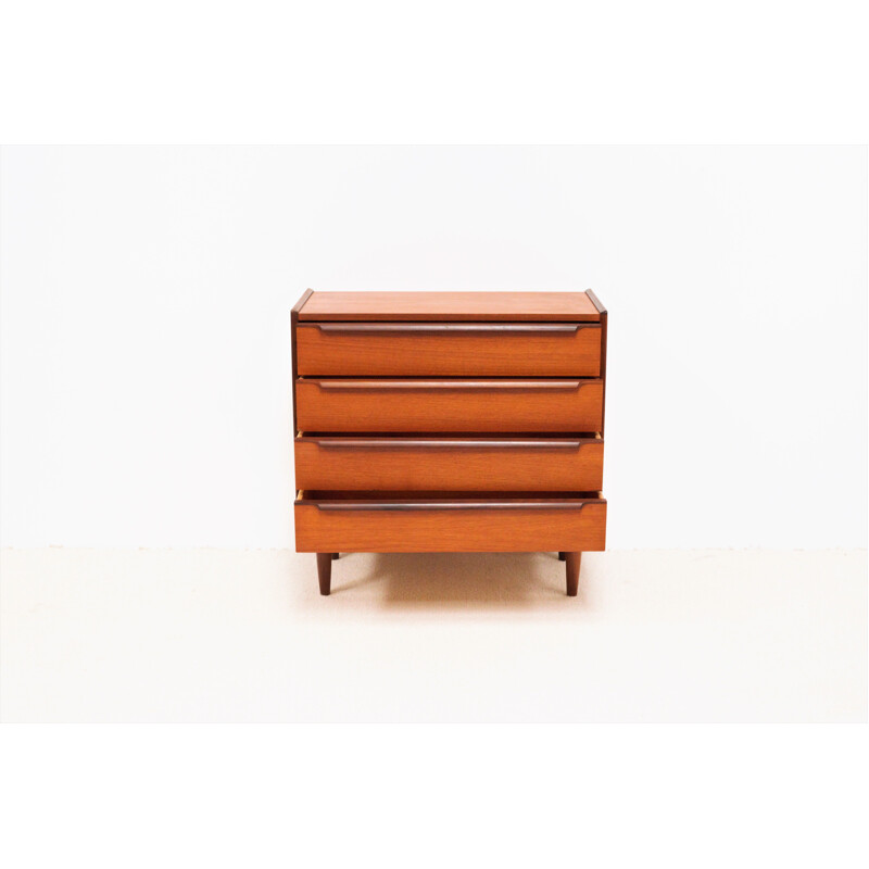 Vintage teak chest of drawers Denmark 1960s