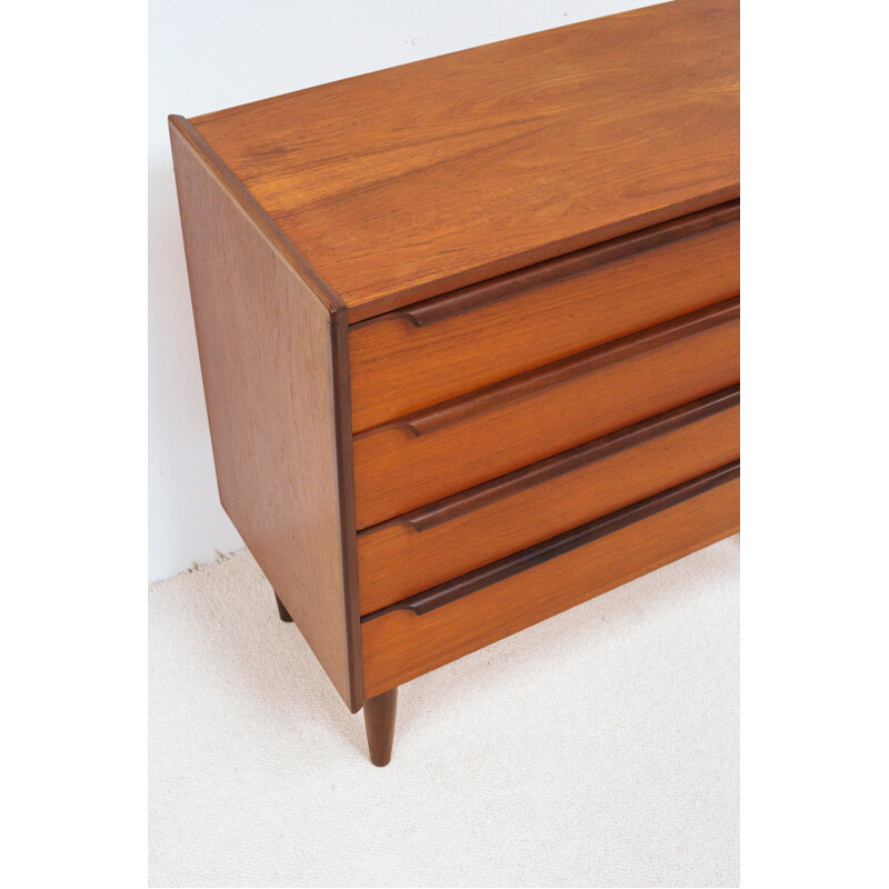 Vintage teak chest of drawers Denmark 1960s