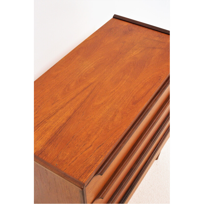 Vintage teak chest of drawers Denmark 1960s