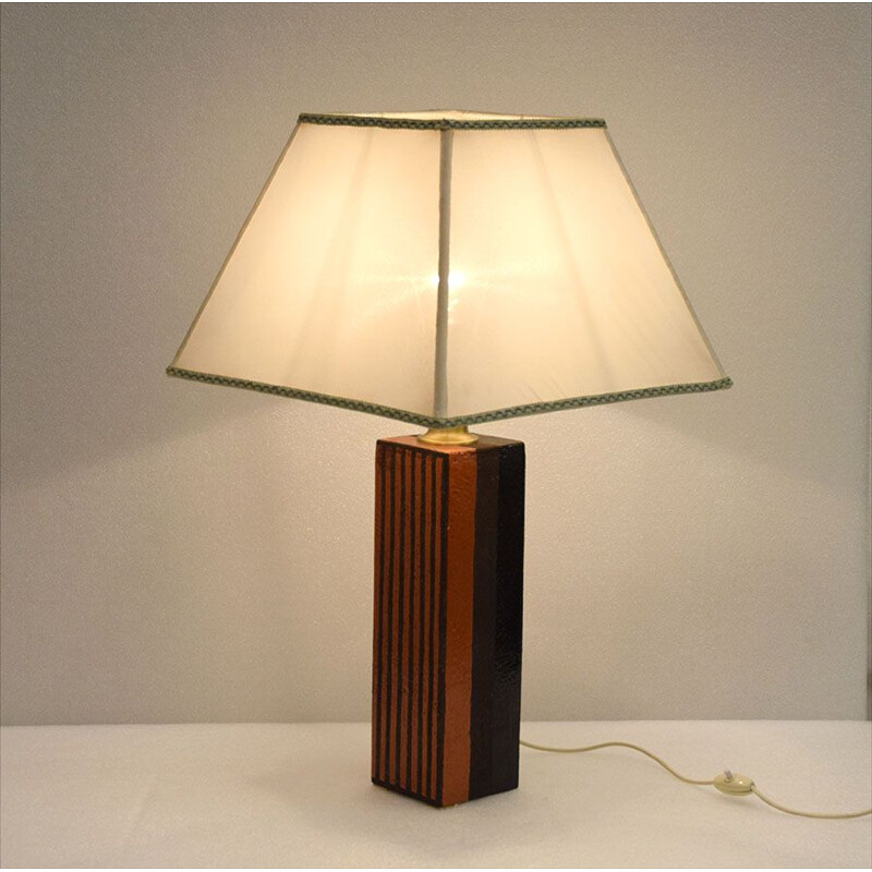 Vintage keramische tafellamp van Raymor Bitossi, 1960