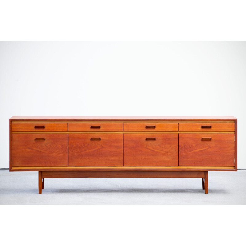 Enfilade vintage scandinave en teck Danemark 1960