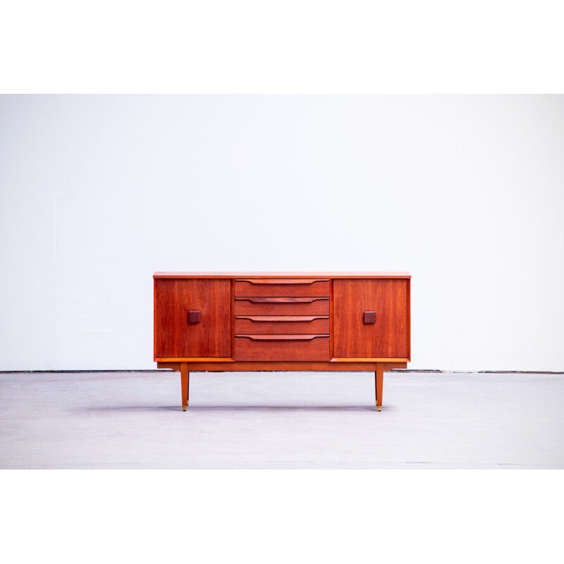 Vintage sideboard scandinavian teak  1960s