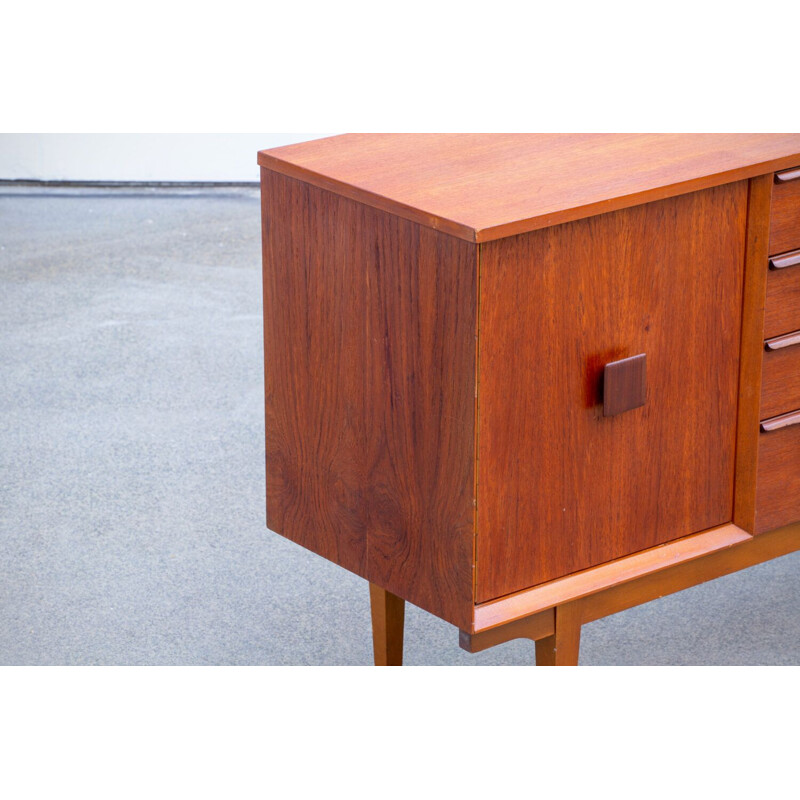 Vintage sideboard scandinavian teak  1960s