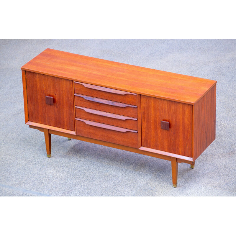 Vintage sideboard scandinavian teak  1960s