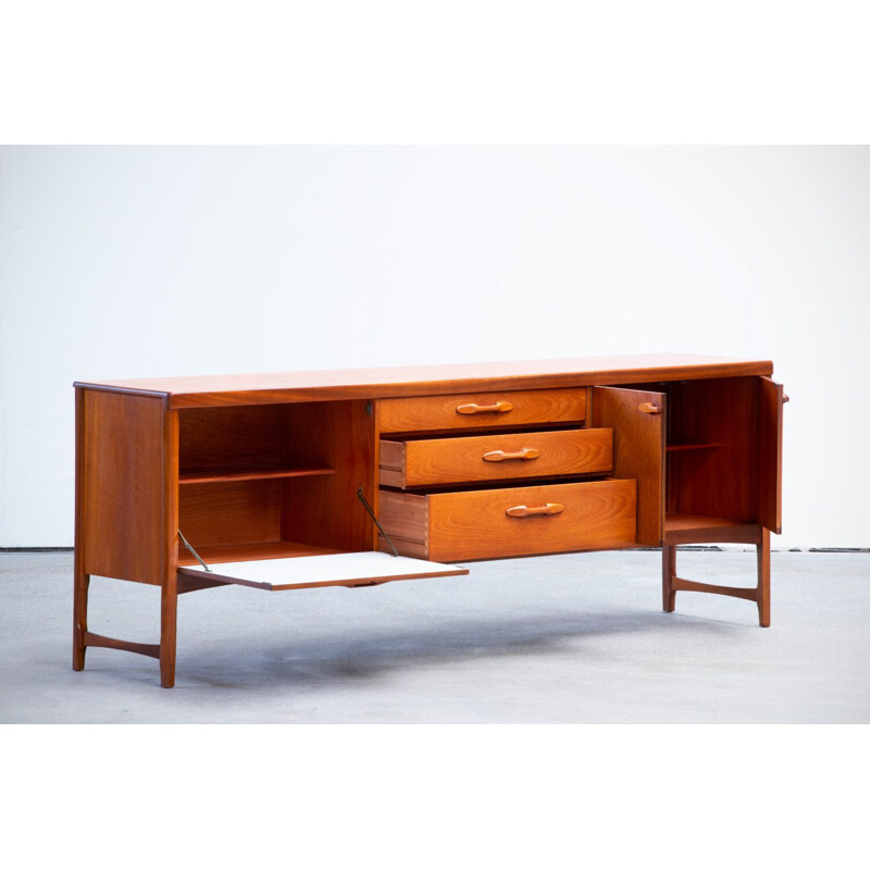 Vintage sideboard scandinavian teak 1960s