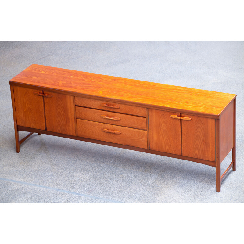 Enfilade vintage scandinave en teck 1960