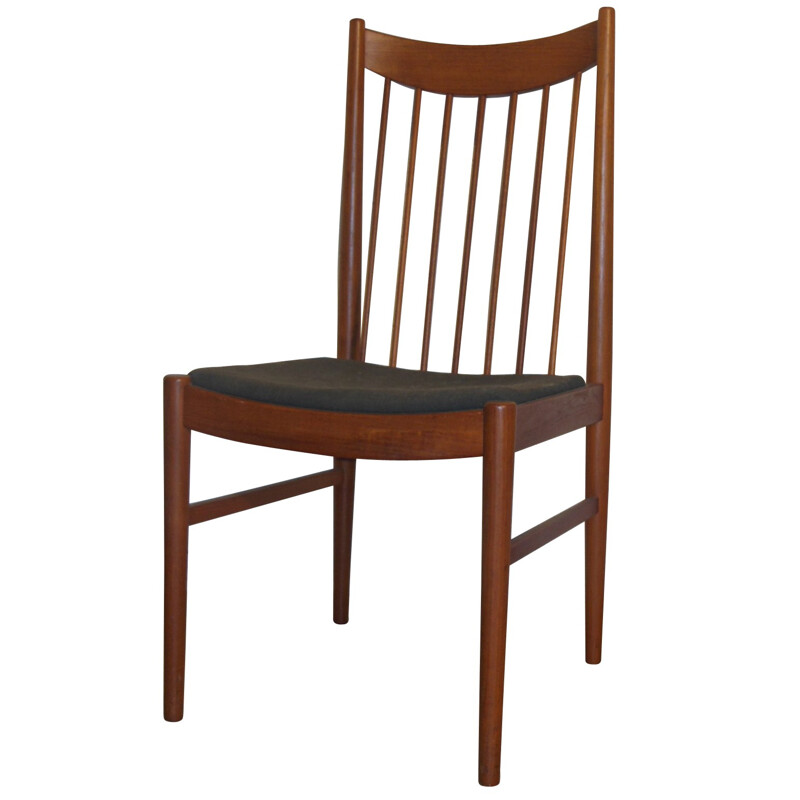 Suite of 6 chairs "422" in teak, Arne VODDER - 1960s