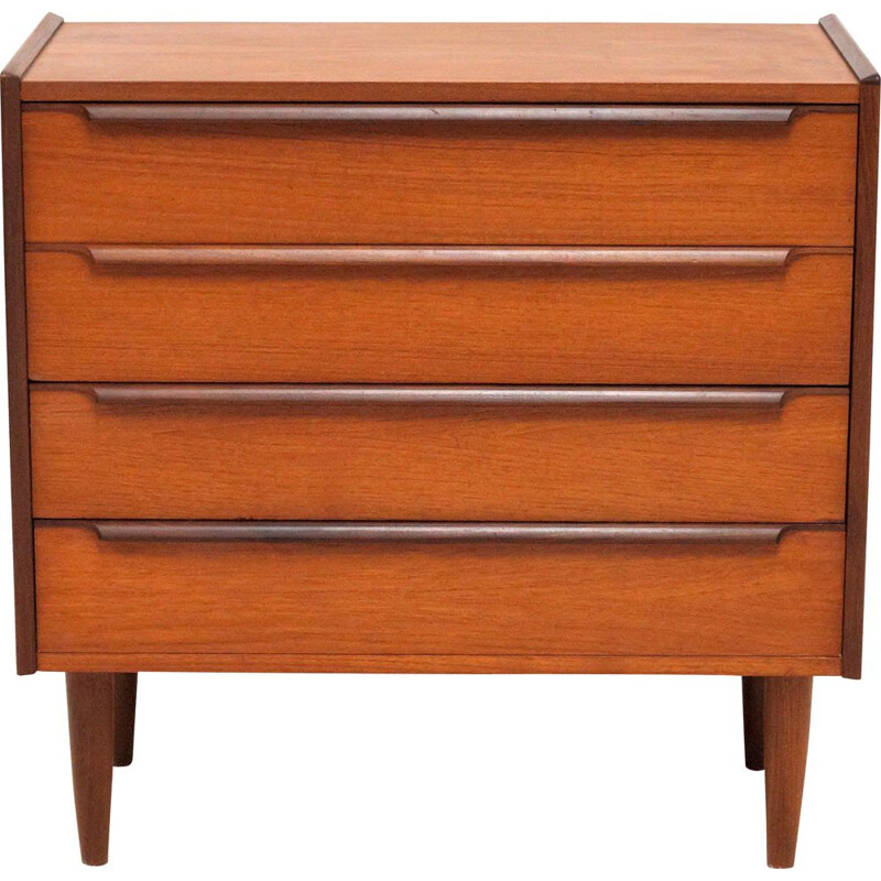 Vintage teak chest of drawers Denmark 1960s