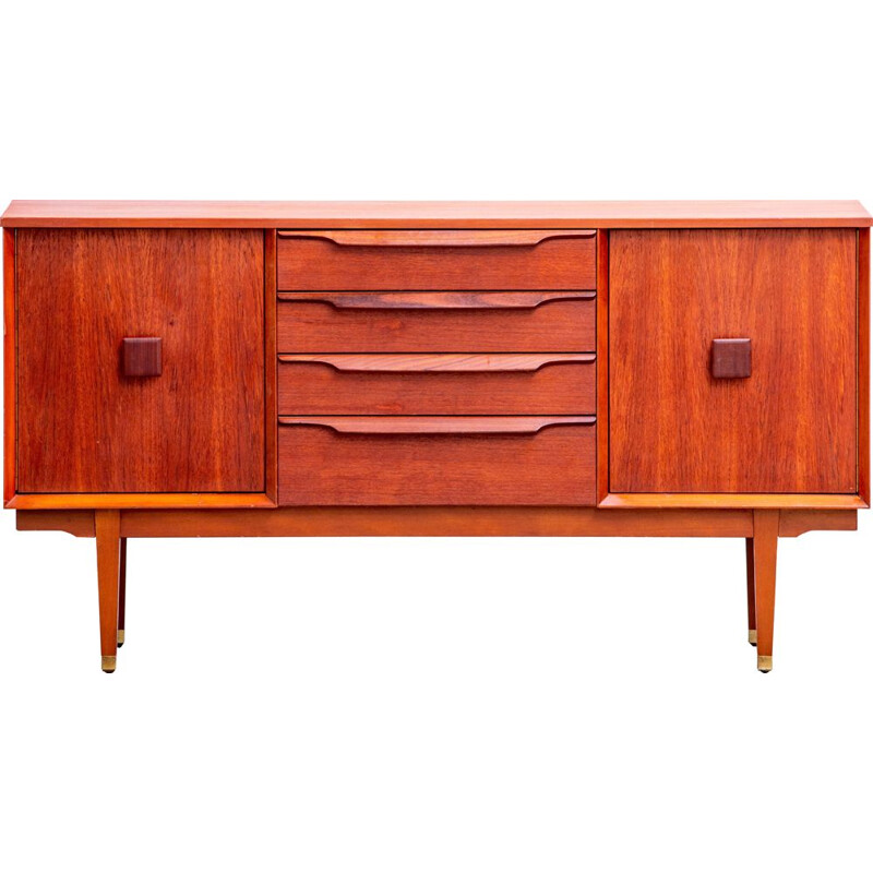 Vintage sideboard scandinavian teak  1960s