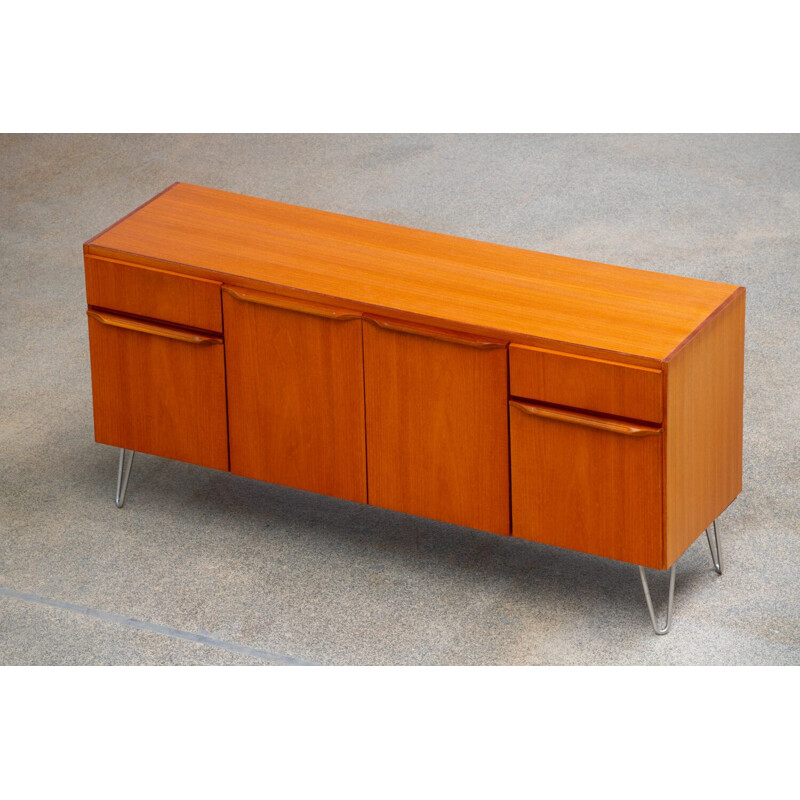 Enfilade vintage en teck scandinave 1960