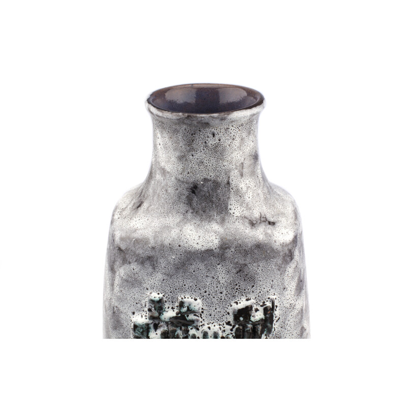 Fat Lava floor vase in ceramic, Walter GERHARDS - 1970s