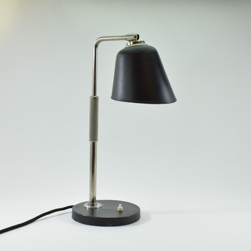 Lámpara de escritorio vintage de 1930