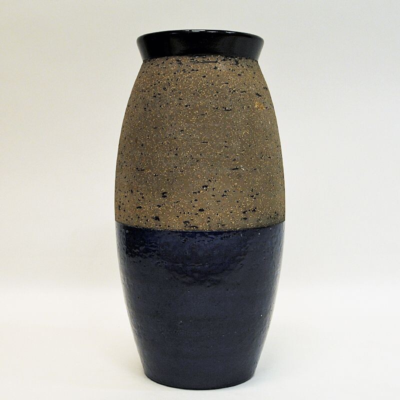 Large vintage ceramic vase by Mari Simmulson Sweden Suède 1966s