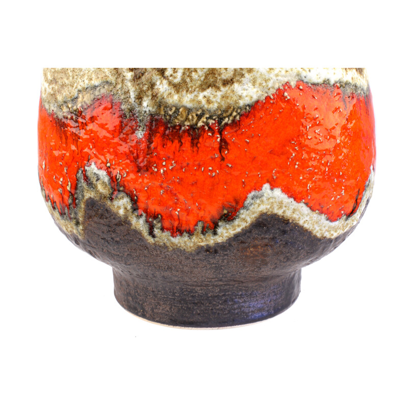 Fat Lava floor vase in ceramic, DUMLER & BREIDEN - 1970s