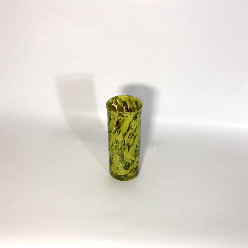 Vintage blown glass vase