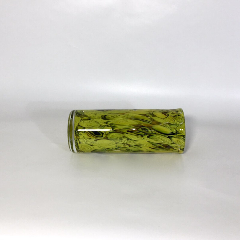 Vintage blown glass vase