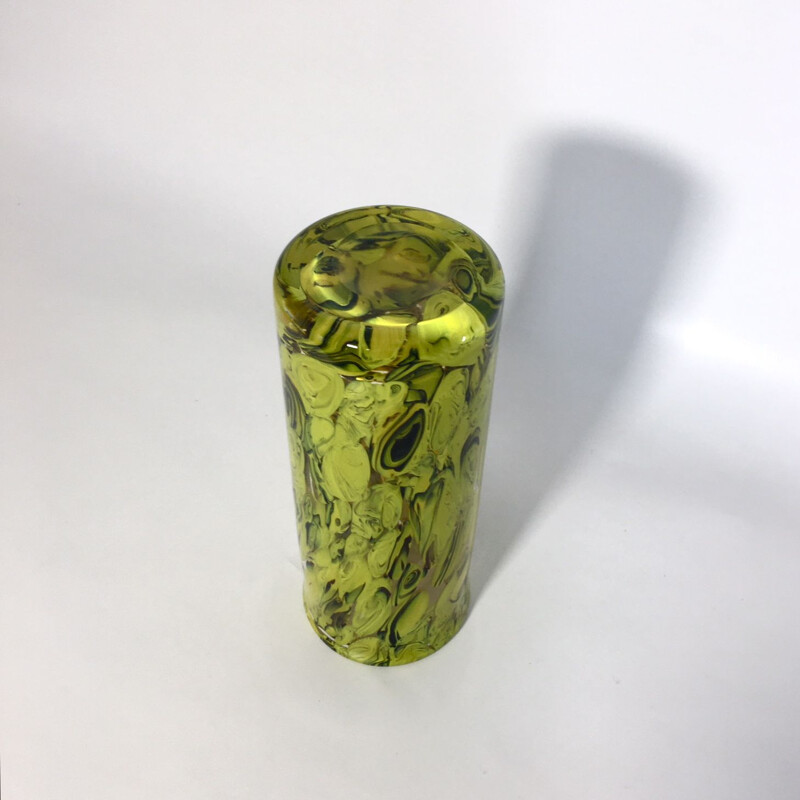 Vintage blown glass vase