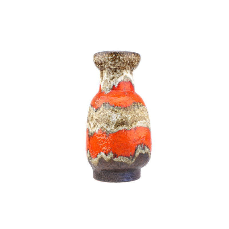 Vase Fat Lava en céramique, DUMLER & BREIDEN - 1970