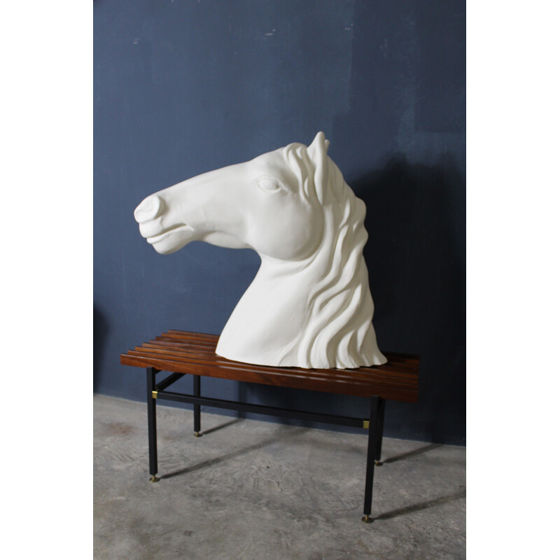 Escultura caballo vintage, Italia 1970