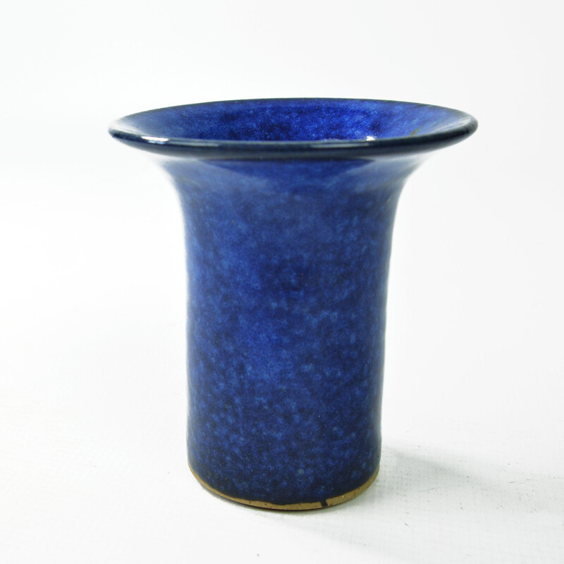 Vaso in ceramica vintage di Jette Andersen, Danimarca 1970