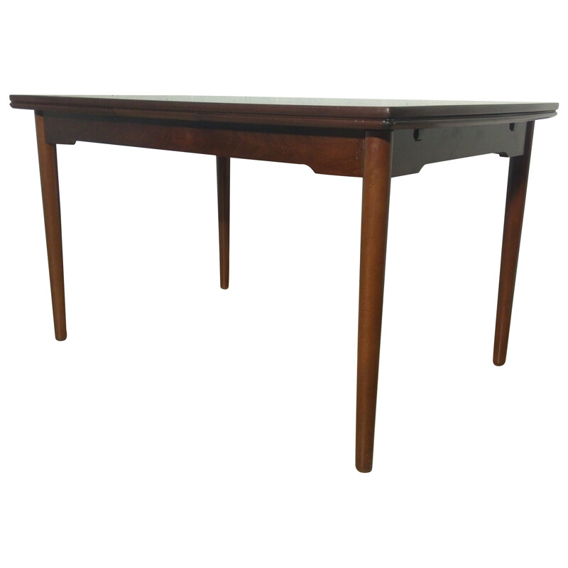 Scandinavian dining table in mahogany - 1960s