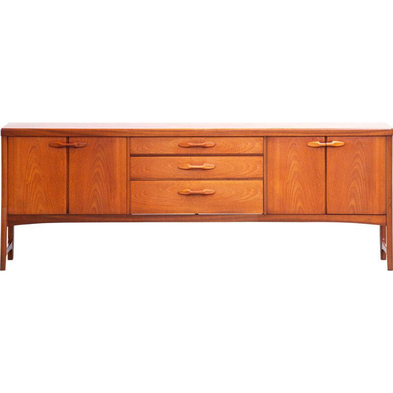 Vintage sideboard scandinavian teak 1960s